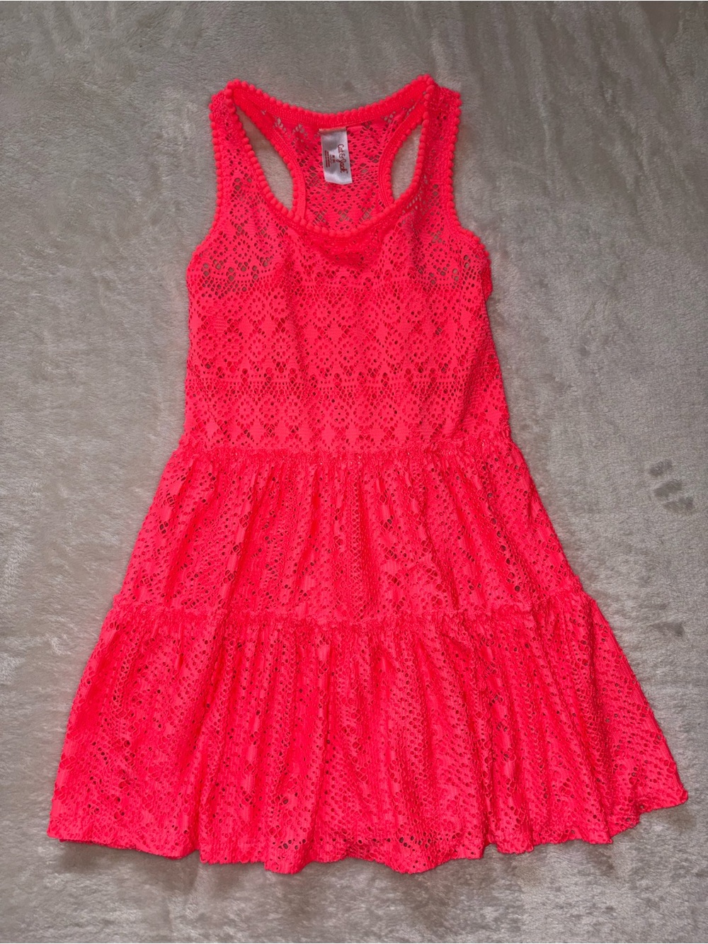 Girls' Lace Swimsuit Coverup Dress size Medium